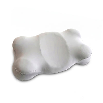 Large Ergonomic Cloud Contour Memory Foam Pillow - Grey